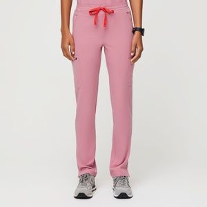 FIGS Women's Chalk Pink Yola Scrub Pants S/T